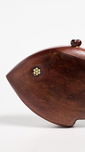 SIMONMILLER Women's Wooden Fish Bag in Saudi Arabia