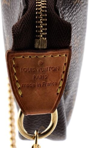 Louis Vuitton Pre-Loved Pochette Accessoires Monogram Canvas Mini, Brown in Saudi Arabia