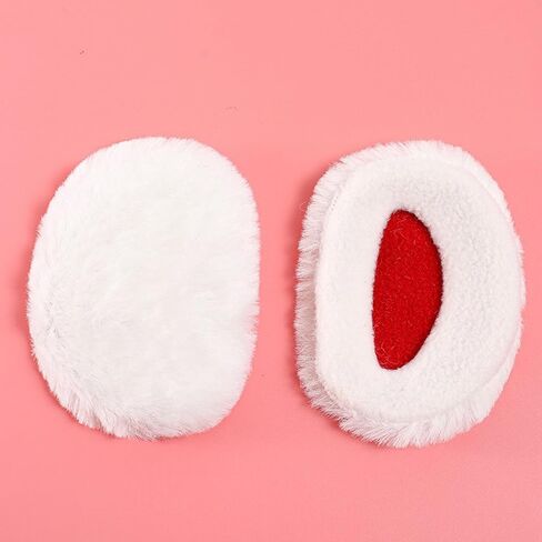 1 Pairs Ear Muffs for Winter, Bandless Unisex Winter Ear Covers, Plush Thick Ear Warmers in Kuwait