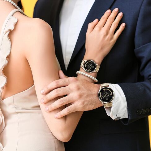 متوافق مع سوار ساعة Garmin Vivoactive 5/Vivoactive 6/3، 20 مم من الفولاذ المقاوم للصدأ 2 عبوة من المعدن والشبك لسوار المعصم لـ Forerunner 165/55/245/570-42 مم/Venu/Venu Sq للنساء والرجال in Kuwait