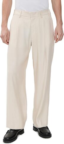 NN07 Men's Kay Pleated Linen Trousers in Kuwait