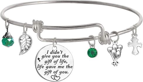 Stepdaughter Gift,Daughter in Law Gift,I Didn't Give You The Gift of Life, Life Gave Me The Gift of You Bracelet in Kuwait