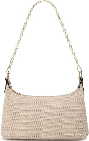 ALUDAPIJU Straw Shoulder Bag for Women Summer Small Boho Woven Shoulder Purse Beach Vacation Tote Bag Handbag in Kuwait