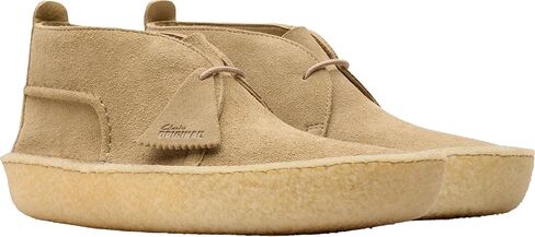 حذاء المطر الصحراوي للرجال من Clarks، رملي داكن، مقاس 10.5 M US in Kuwait