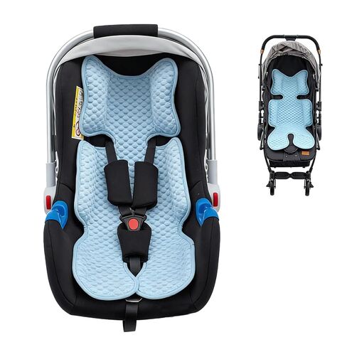 Car Seat Cooling Pad for Baby, Mink Dot Car Seat Cooler Mat for Girls Boys, Stroller Cooling Pad with 3D Breathable Mesh, Multifunctional Infant Carseat Cooling Insert Liner for Summer in Saudi Arabia