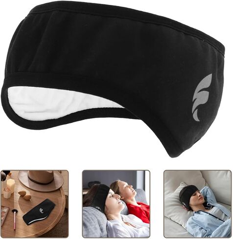 Noise Cancelling Soft Soundproof Ear Muffs for Noise Reduction Sleep Ear Covers Comfortable Cotton Cloth Wraps for Studying Travel and Relaxation in Saudi Arabia