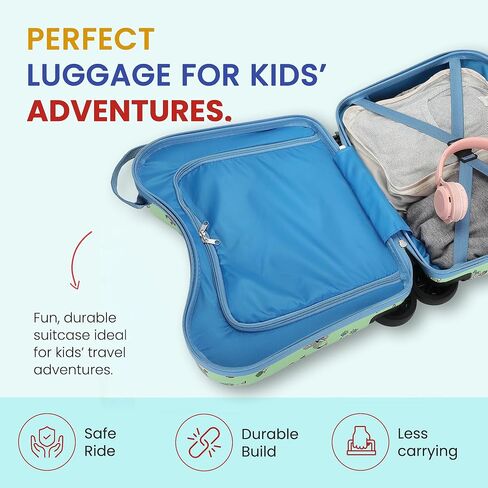 Bioworld Toy Story Kids Ride-On 15" Luggage For Travel and Adventures in Kuwait