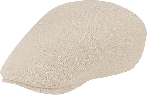 Men's Flat Cap Linen Blend Adjustable Newsboy Cap for Men Classic Cabbie Ivy Gatsby Irish Beret Cap Summer Hat in Saudi Arabia