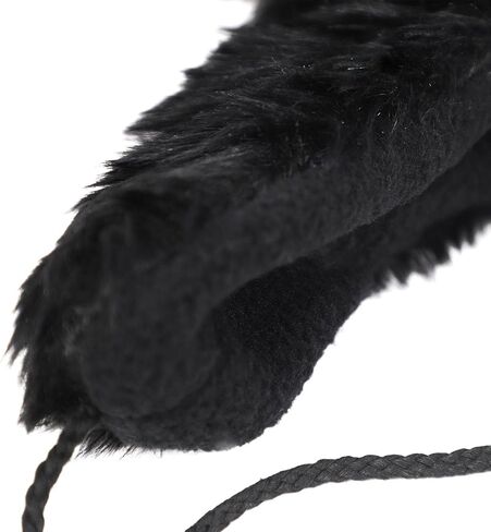 Starsouce Cute Animal Winter Plush Hat with Horns Faxu Fur Hood Warm Trapper Hat Halloween Costume in Kuwait