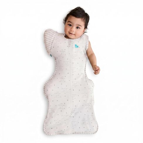 أحب الحلم قمامة حقيبة انتقالية - وضع أذرع - القطن الخفيف والتنفس ، و twin zip - zip Off Wings - Spring ، Summer - Bage - 0.2tog - أنت رمادي ومتوسط in Kuwait