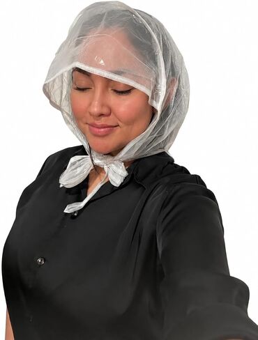 Diane Full Coverage Rain Hood for Hair and Neck Protection Clear in Kuwait