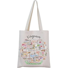 Virginia Gift for Women Tote Bag Welcome to Virginia Moving to Virginia Gift Virginia Travel Gift