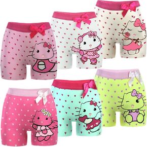 MODERN Little Girls Underwear Toddler Panties Cotton Boyshort Soft Boy Pants Kids Boxer Briefs kids underwear girls 6-Pack