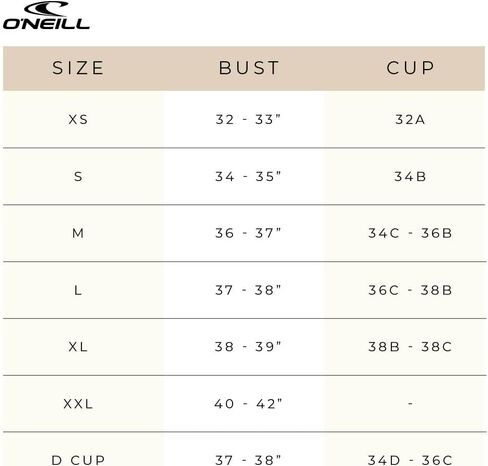 قطعة علوية بيكيني للسيدات من O'NEILL - سترة سباحة برقبة على شكل حرف V للنساء مع تفاصيل خلفية مقصوصة in Saudi Arabia