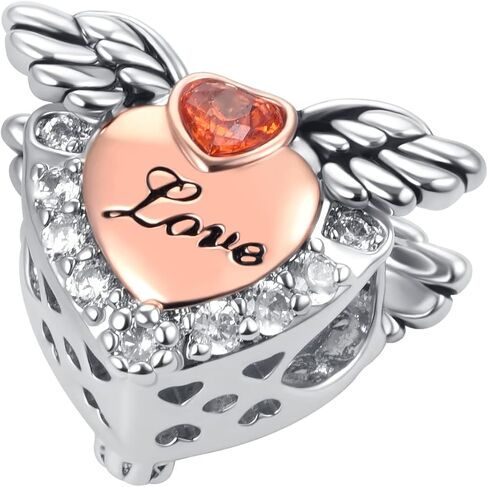 NanMuc Wife Heart Rose Gold Key to My Heart Bead Charms للنساء أساور باندورا للزوجة in Kuwait