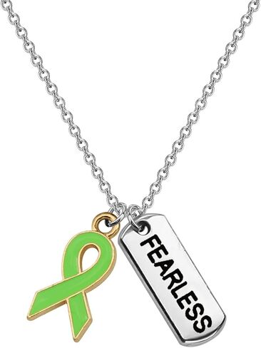 WSNANG Kidney Warrior Gift Kidney Disease Awareness Jewelry Disease Fighter Gift Kidney Cancer Survivor Fearless Gift (Kidney Disease NL) in Saudi Arabia