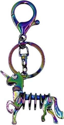 Cute Dinosaur Skeleton Keychains Cartoon key ring Handbag Pendant Accessories for Women Girls Men Bag Decoration in Saudi Arabia