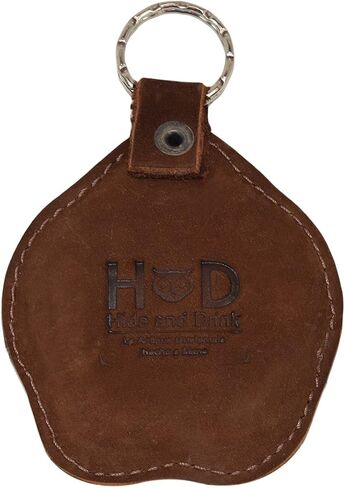 Hide & Drink Leather Doggy Paw Keychain/Charm & Dog Lover Gift Handmade Swayze Suede in Saudi Arabia