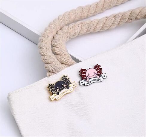 I Like You A Lot Crab Enamel Pin 2Pcs Letter Animal Brooch Badge Pin Fashion Cartoon Cute Crab Lapel Pin Jewelry Clothes Accessories Couple Gifts For Women Men, Metal, no gemstone in Kuwait