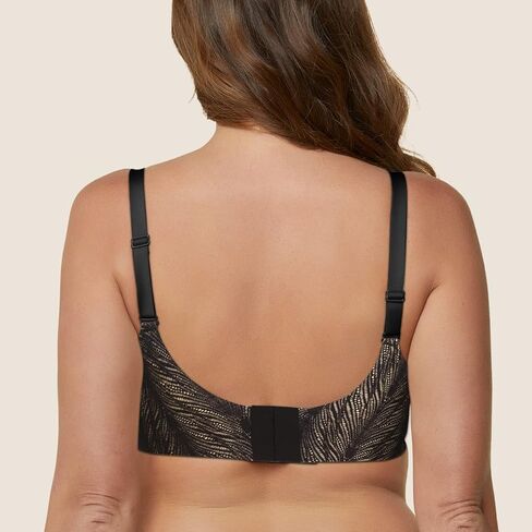 Niidor Women's Seamless Wireless Bra Deep V Neck Comfort Bra Lace Bralette Full-Coverage Wirefree Bra for Everyday Wear in Kuwait