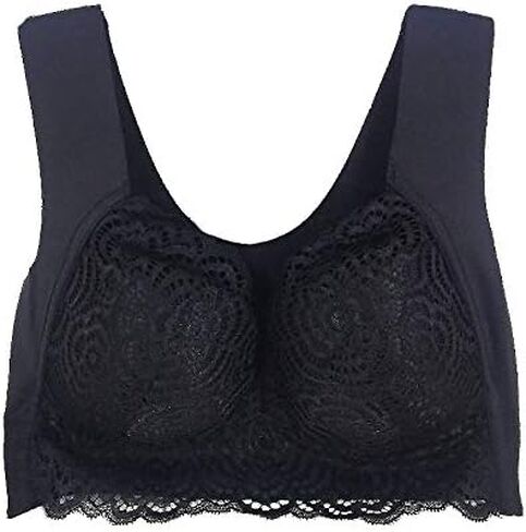 Air Exsecret Ultimate Lift Stretch Full-Figure Seamless Lace Cut-Out Bra, Extra Lift Bras for Women for Sports and Sleep in Saudi Arabia