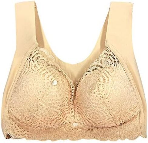 Air Exsecret Ultimate Lift Stretch Full-Figure Seamless Lace Cut-Out Bra, Extra Lift Bras for Women for Sports and Sleep in Kuwait