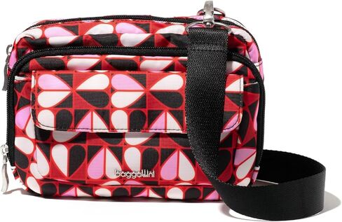 Baggallini Double Zip Convertible Crossbody in Saudi Arabia