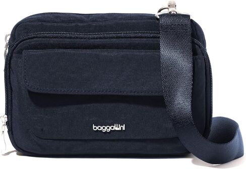 Baggallini Double Zip Convertible Crossbody in Saudi Arabia