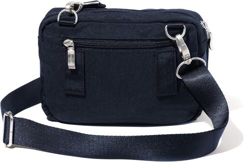 Baggallini Double Zip Convertible Crossbody in Saudi Arabia