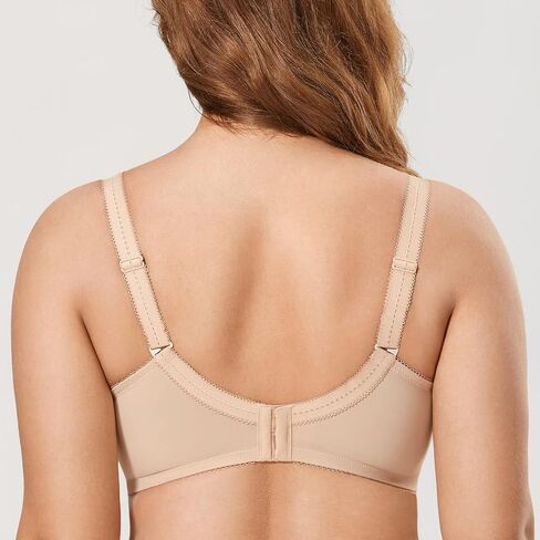 حمالة صدر نسائية DELIMIRA مقاس كبير بتغطية كاملة غير مبطنة من Underwire in Saudi Arabia