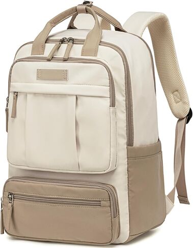 Bluboon Laptop Backpack for Women Waterproof Carry On Backpack Work Business Travel Bookbag Fashion College Schoolbag (Peacock blue) in Saudi Arabia