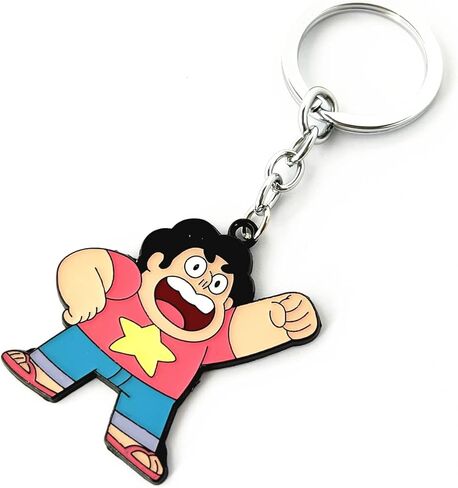 JDHFJFH Steven Univers Keychain Metal Anime Gifts Keychain for Boys Girls and Women, 1, 1 in Kuwait