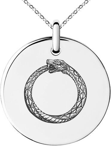 Tioneer الأساطير اليونانية ميدالية صغيرة دائرة سحر قلادة قلادة in Kuwait