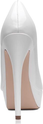 Elisabet Tang Women's Platform High Heels Pumps Shoes Peep Toe 5.5 inch Stilettos Slip On for Dress Wedding Party Prom in Saudi Arabia