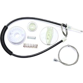 Window Regulator Repair Kit Compatible with VW Beetle Convertible 2003-2010 Rear Left