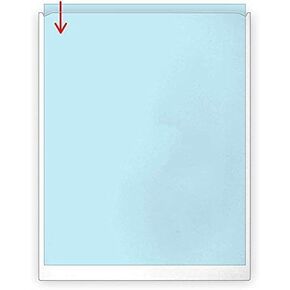 StoreSMART - 8.5" x 11" Peel & Stick Letter Size Pocket - Crystal-Clear, Archival, Polypropylene Plastic - 5-Pack - TL10308-5