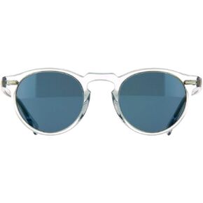 Oliver Peoples 5217-S Gregory Peck Sunglasses 1101/R8 Translucent Crystal Photochromic VFX Lenses