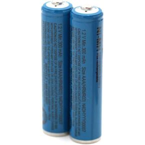 Cerepros 2-Pack N4DHYY00007 1.2V 300mAh Battery for Panasonic High Power HRMR03 Cordless Phone KX-TGD813B