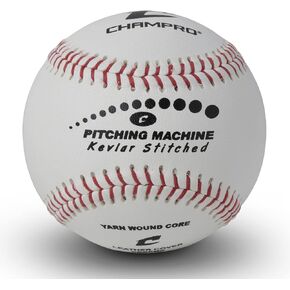 Champro Kevlar Stitched Baseball (White, 9-Inch)(1 Dozen)
