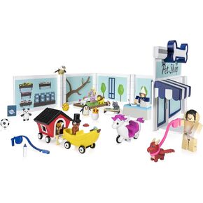 Roblox Celebrity Collection - Adopt Me: Pet Store Deluxe Playset [Includes Exclusive Virtual Item]