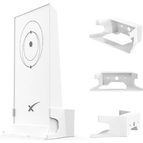 StarLink Mount for Wall, Router Protection Brackets Holder for Star Link Mesh Router V2, Signal Integrity Space Saving, Starlink Internet Kit Satellite ABS Stability Wall Holder