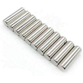 50 Pieces 3x10mm Small Fridge Magnets for Crafts Refrigerator Whiteboard Kitchen Office Magnet