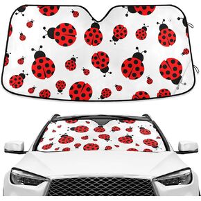 Funny Skull Car Windshield Sunshade Skeleton Car Shade Skull Sun Shade Black Blocks UV Rays Visor Protector Accordion Folding Sun Reflector Auto Sunshade for Car Truck SUV to Keep Your Vehicle Cool