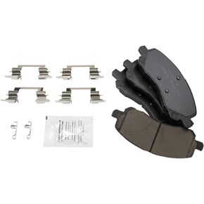 TRQ Front Ceramic Brake Pad Set Compatible with Jeep Compass Patriot