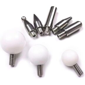 Auto Dent Maintenance Paintless-Car Dent Repair Tool Dent Hook Tip Accessories Slide Bar Replacement Head for Thread dent Repair Tool Rod paintless-Puller Repair kit Professional Slide