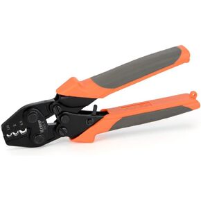iCrimp Non-insulated Terminal Crimping Tool for AWG 16 to AWG 10 Non-Insulated Terminals and Butt/Spice/Open/Plug Connectors for Auto Electrical,Marine,Motorcycle Wiring Repairs,Loom Assembly
