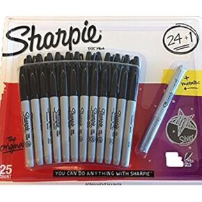 Sharpie Permanent Marker, 25 Count