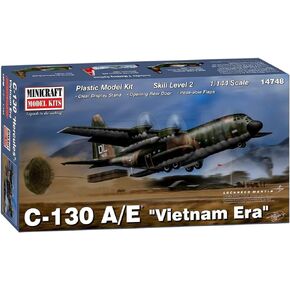 Minicraft Models 014748 1/144 C-130 A/E Vietnam Era Model Kit
