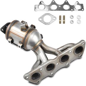 AUTOSAVER88 Manifold Catalytic Converter w/Gasket Compatible with 2012-2017 Hyundai Accent 2012 2013 2014 2015 2016 2017 Veloster 2012-2017 Kia Rio 2012-2016 Soul 1.6L Direct-Fit (EPA Compliant)