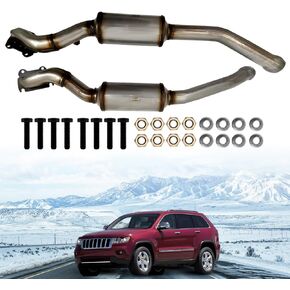 Blrack 10H49723 10H49737 Front Left & Right Catalytic Converters Compatible with 2011-2012 JEEP GRAND CHEROKEE Sport 3.6L V6